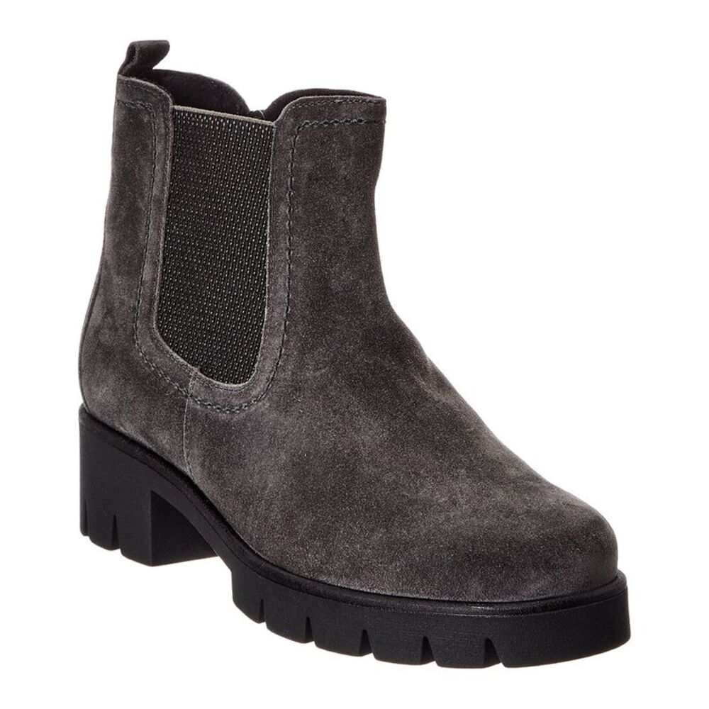 Gabor Suede Chelsea Boot, Grey